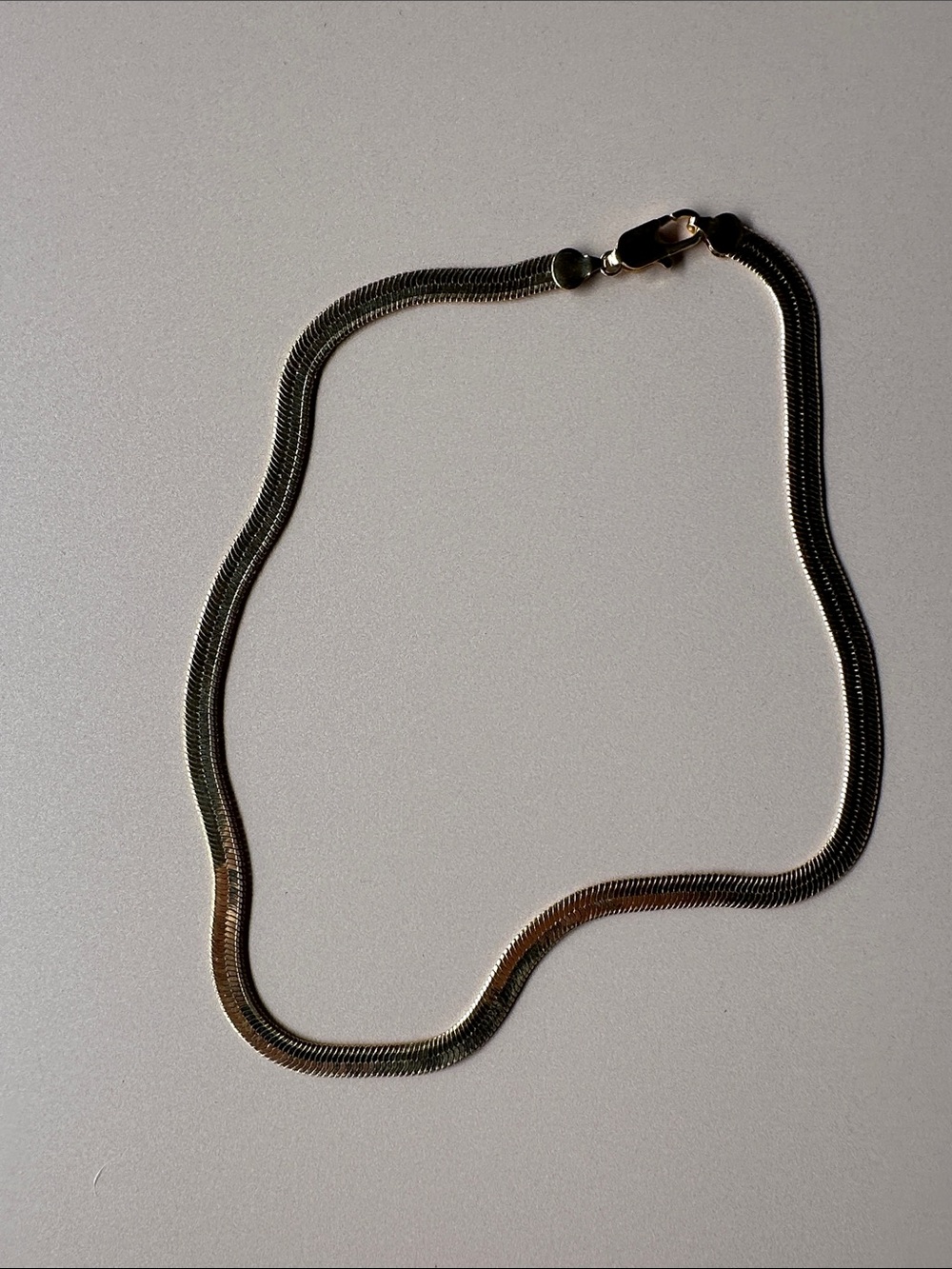 Laura Lombardi gold omega chain necklace